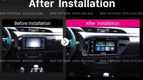 Màn hình DVD Android xe Toyota Hilux 2016 - nay | Zestech Z900